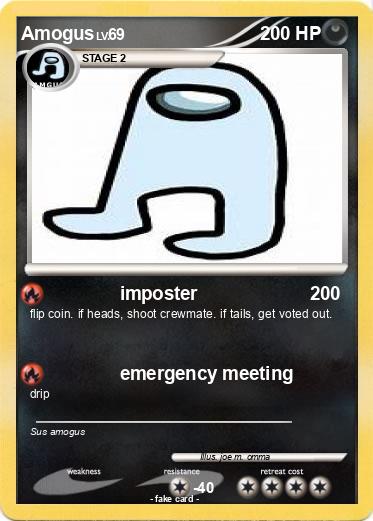 Pokemon Amogus