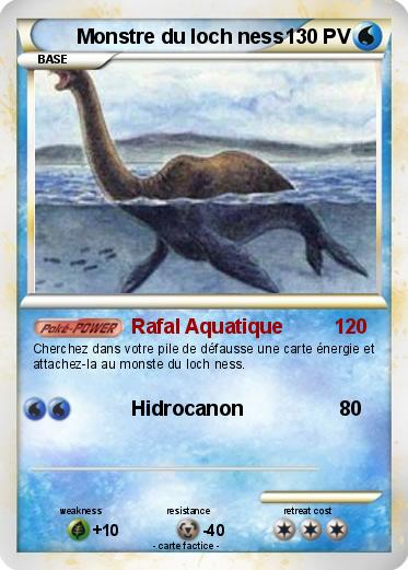 Pokemon Monstre du loch ness