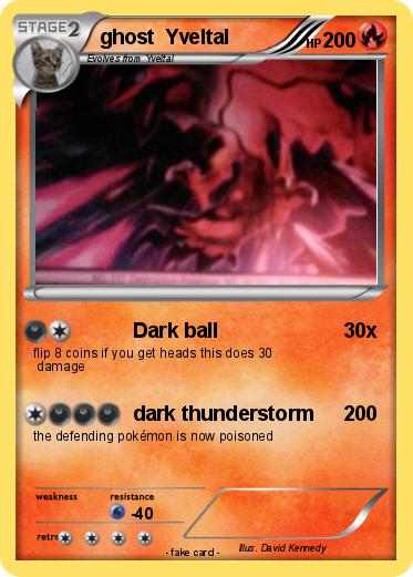 Pokemon ghost  Yveltal