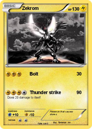 Pokemon Zekrom