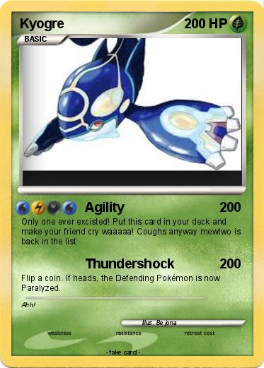 Pokemon Kyogre