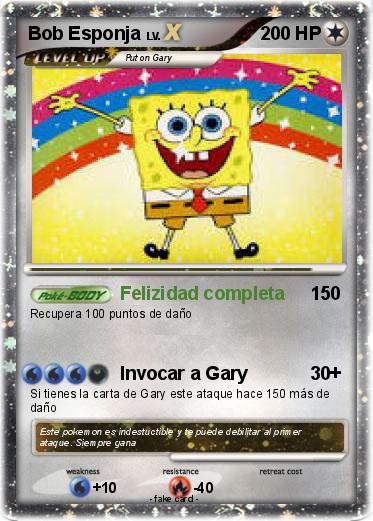 Pokemon Bob Esponja