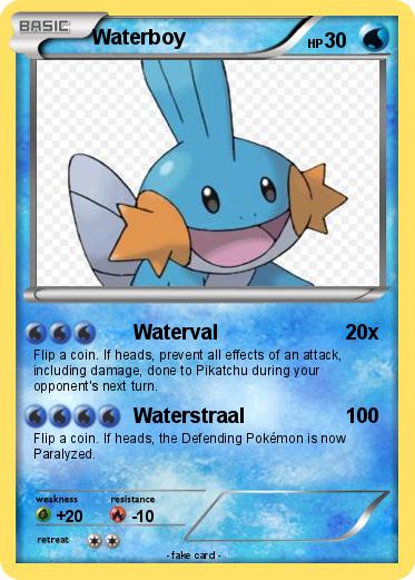 Pokemon Waterboy