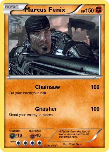 Pokemon Marcus Fenix