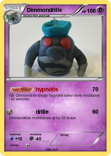 Pokemon Dimmondrille