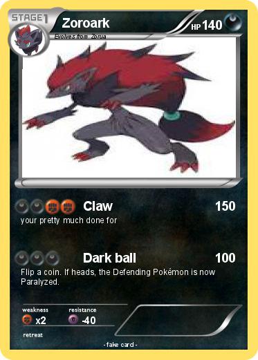 Pokemon Zoroark