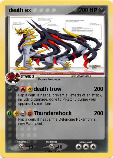 Pokemon death ex