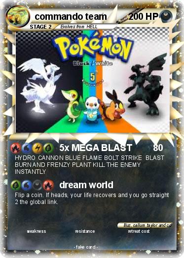 Pokemon commando team