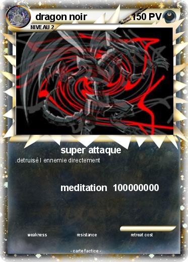 Pokemon dragon noir