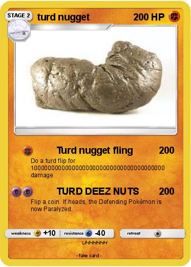 Pokemon turd nugget
