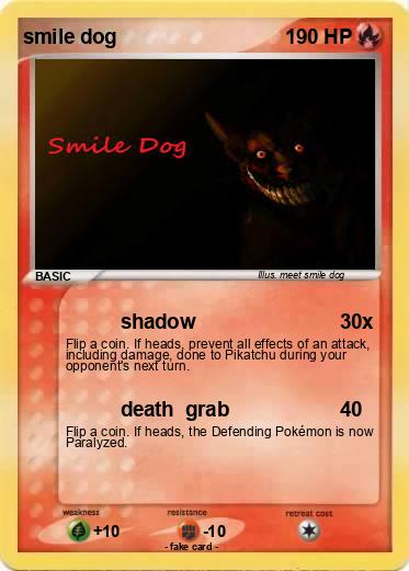 Pokemon smile dog