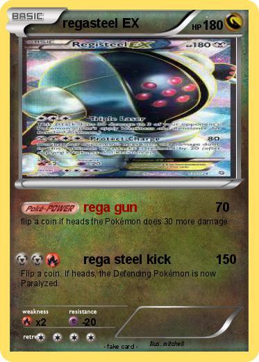 Pokemon regasteel EX