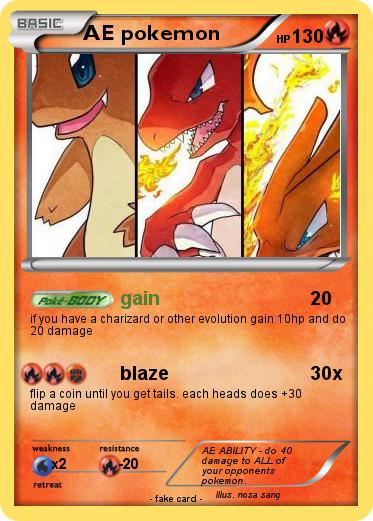 Pokemon AE pokemon