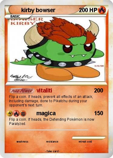 Pokemon kirby bowser