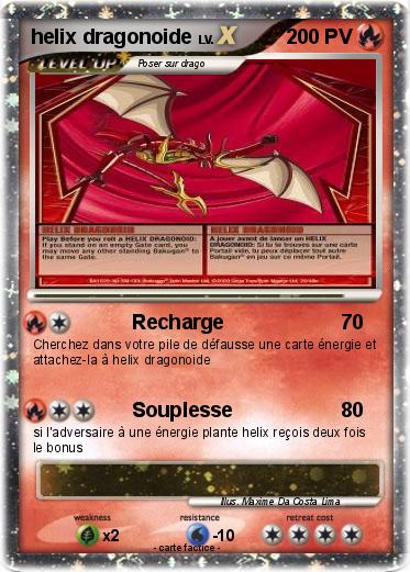 Pokemon helix dragonoide