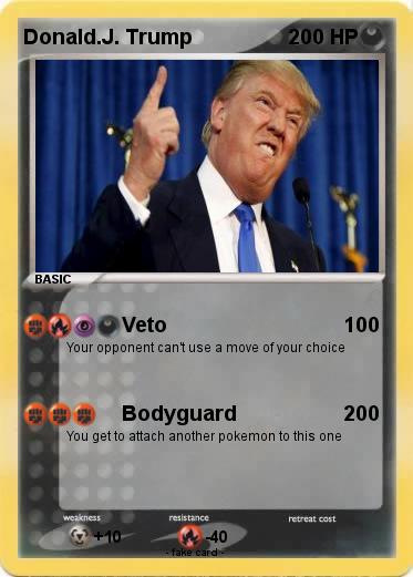 Pokemon Donald.J. Trump