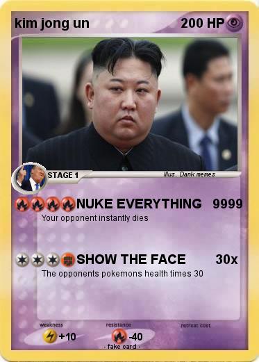 Pokemon kim jong un