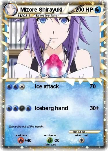 Pokemon Mizore Shirayuki