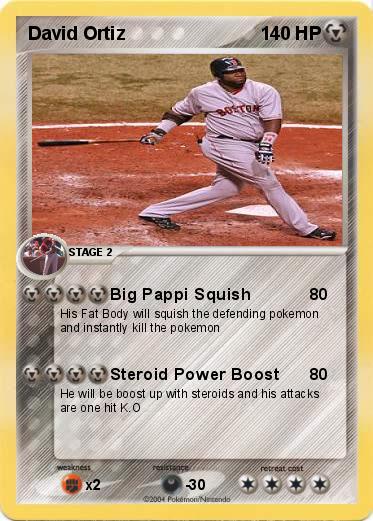 Pokemon David Ortiz