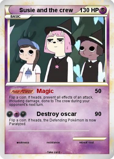 Pokemon Susie and the crew