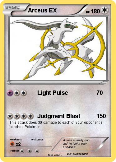 Pokemon Arceus EX
