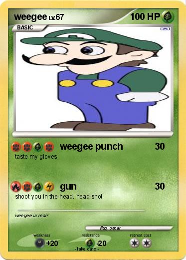 Pokemon weegee