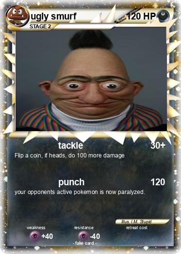 Pokemon ugly smurf
