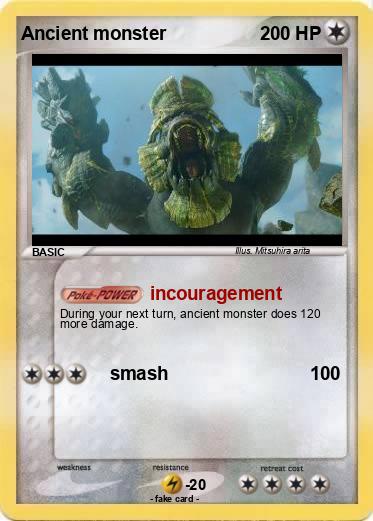 Pokemon Ancient monster