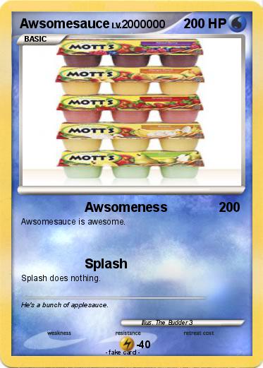 Pokemon Awsomesauce