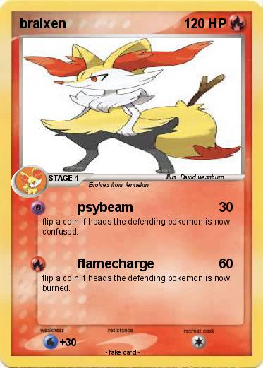 Pokemon braixen