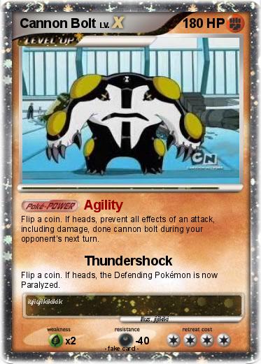 Pokemon Cannon Bolt