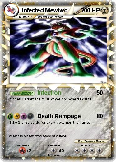 Pokemon Infected Mewtwo