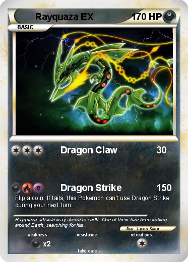 Pokemon Rayquaza EX