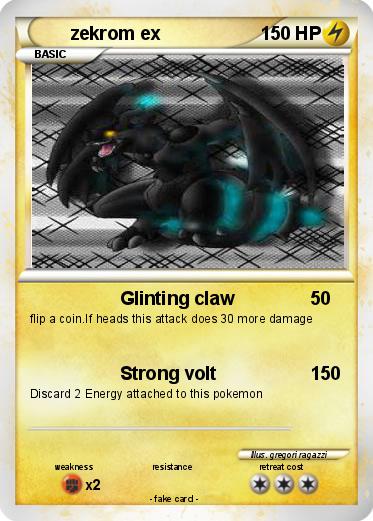 Pokemon zekrom ex