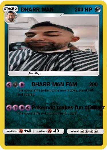 Pokemon DHARR MAN