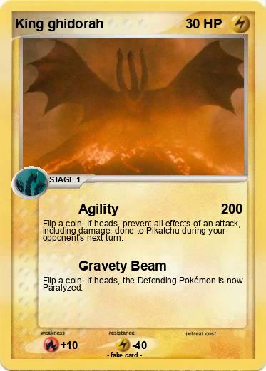 Pokemon King ghidorah