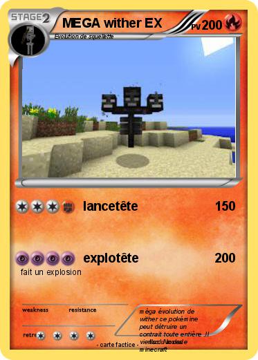 Pokemon MEGA wither EX
