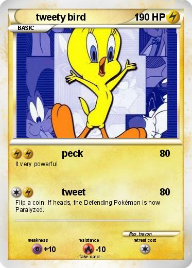 Pokemon tweety bird