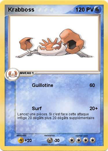 Pokemon Krabboss