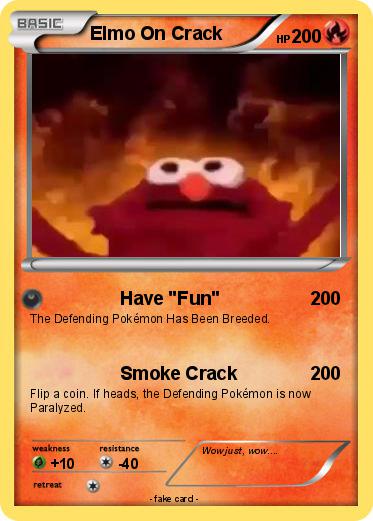 Pokemon Elmo On Crack
