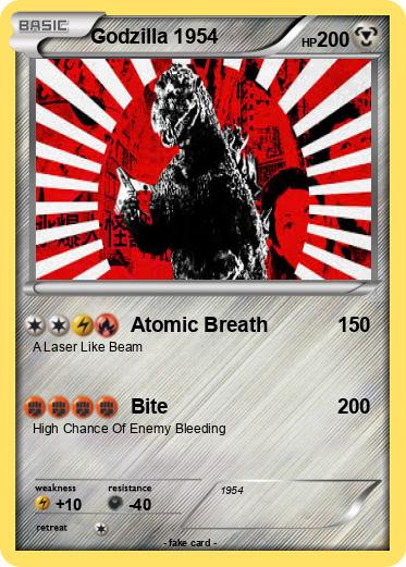 Pokemon Godzilla 1954
