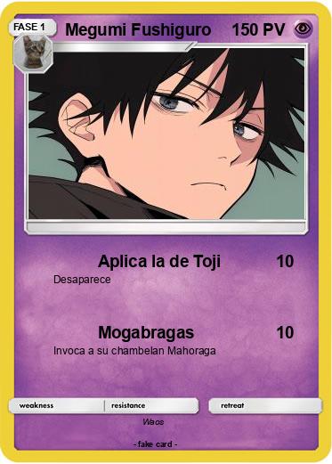 Pokemon Megumi Fushiguro