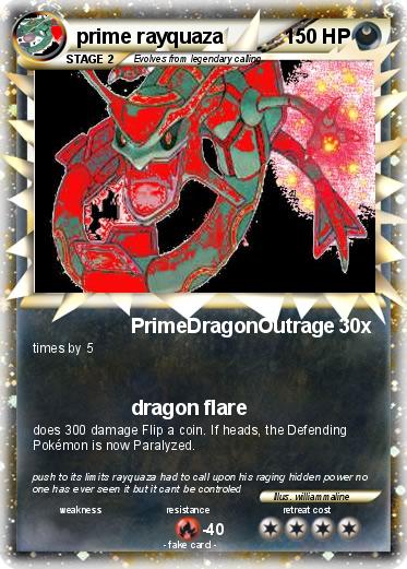 Pokemon prime rayquaza