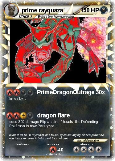 Pokemon prime rayquaza