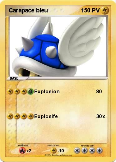 Pokemon Carapace bleu