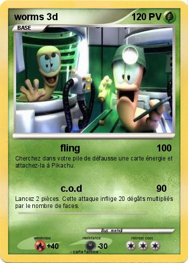 Pokemon worms 3d