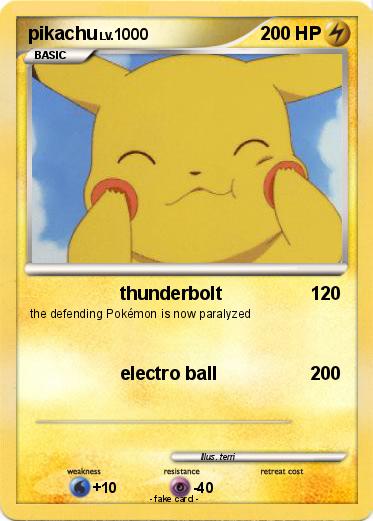 Pokemon pikachu
