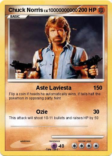 Pokemon Chuck Norris