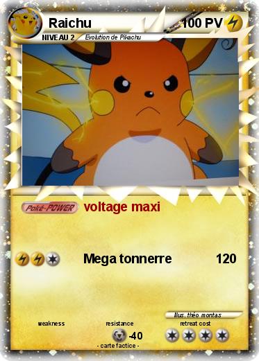 Pokemon Raichu