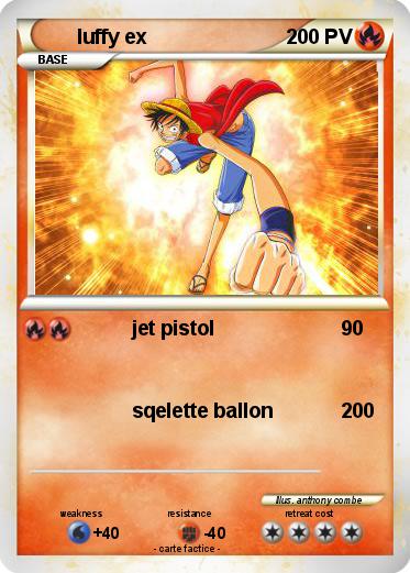 Pokemon luffy ex